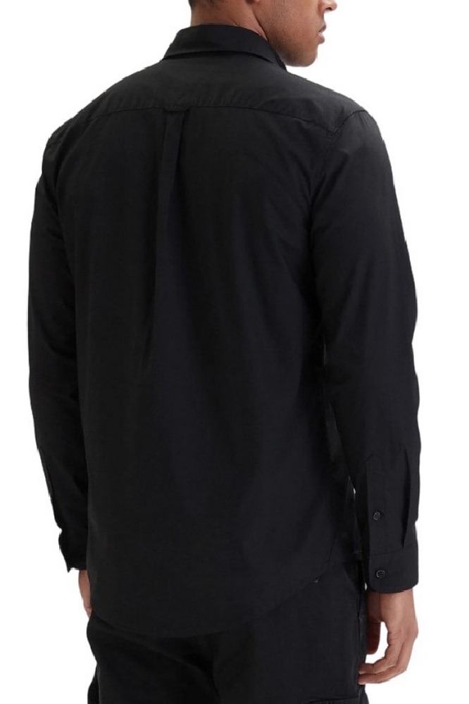TOMMY JEANS REG POPLIN SHIRT ΠΟΥΚΑΜΙΣΟ ΑΝΔΡΙΚΟ BLACK