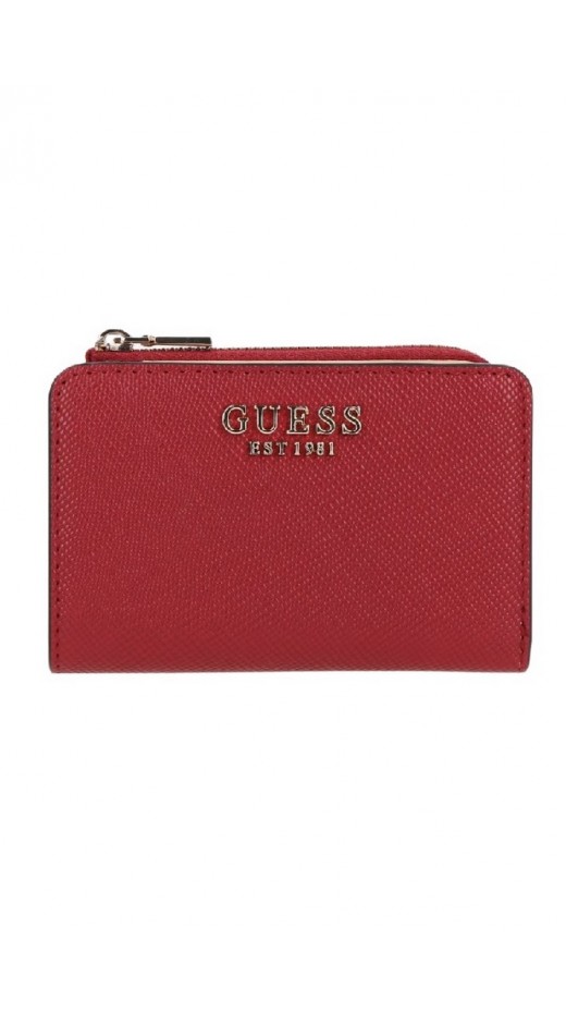 GUESS LAUREL II SLG ZIP ARND CRD CSE ΠΟΡΤΟΦΟΛΙ ΓΥΝΑΙΚΕΙΟ RED