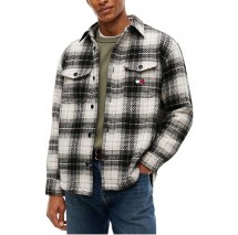TOMMY JEANS CHECK OVERSHIRT EXT ΠΟΥΚΑΜΙΣΟ ΑΝΔΡΙΚΟ BLACK