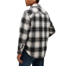 TOMMY JEANS CHECK OVERSHIRT EXT ΠΟΥΚΑΜΙΣΟ ΑΝΔΡΙΚΟ BLACK