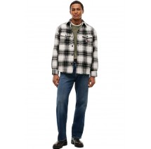 TOMMY JEANS CHECK OVERSHIRT EXT ΠΟΥΚΑΜΙΣΟ ΑΝΔΡΙΚΟ BLACK