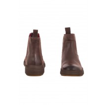 TOMMY HILFIGER OUTDOOR WARM LTH CHEL ΠΑΠΟΥΤΣΙ ΑΝΔΡΙΚΟ DARK BROWN