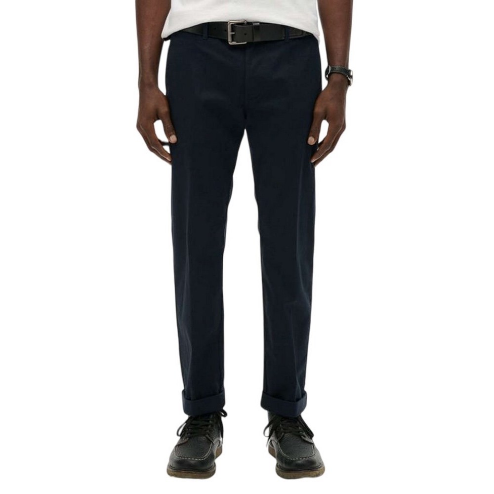 SUPERDRY D1 PREMIUM REGULAR CHINO ΠΑΝΤΕΛΟΝΙ ΑΝΔΡΙΚΟ NAVY