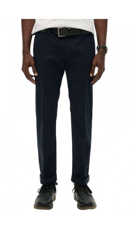 SUPERDRY D1 PREMIUM REGULAR CHINO ΠΑΝΤΕΛΟΝΙ ΑΝΔΡΙΚΟ NAVY