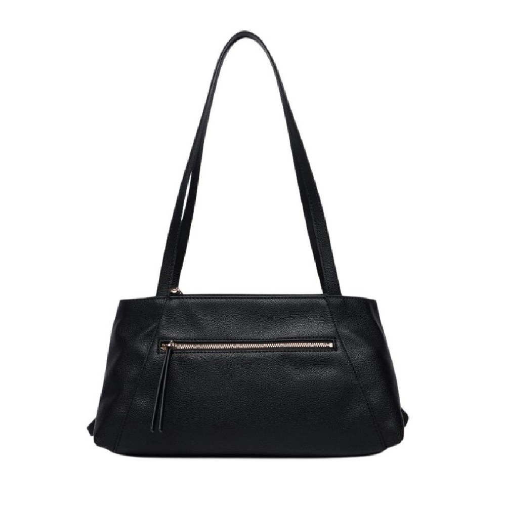 GUESS DEVON SHOULDER SATCHEL ΤΣΑΝΤΑ ΓΥΝΑΙΚΕΙΑ BLACK