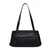 GUESS DEVON SHOULDER SATCHEL ΤΣΑΝΤΑ ΓΥΝΑΙΚΕΙΑ BLACK