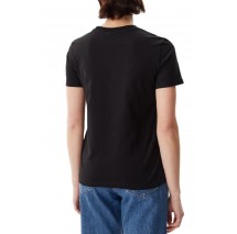 CALVIN KLEIN JEANS WOVEN LABEL REGULAR TEE T-SHIRT ΜΠΛΟΥΖΑ ΓΥΝΑΙΚΕΙΑ BLACK