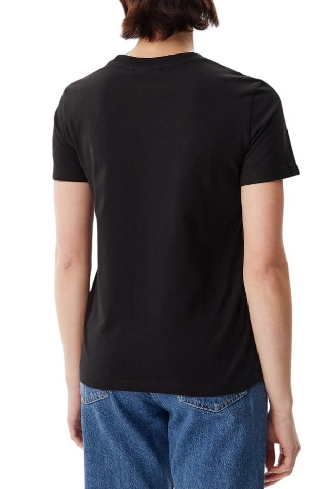CALVIN KLEIN JEANS WOVEN LABEL REGULAR TEE T-SHIRT ΜΠΛΟΥΖΑ ΓΥΝΑΙΚΕΙΑ BLACK
