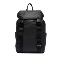 CALVIN KLEIN RUBBERIZED FLAP BACKPACK ΤΣΑΝΤΑ ΑΝΔΡΙΚΗ BLACK