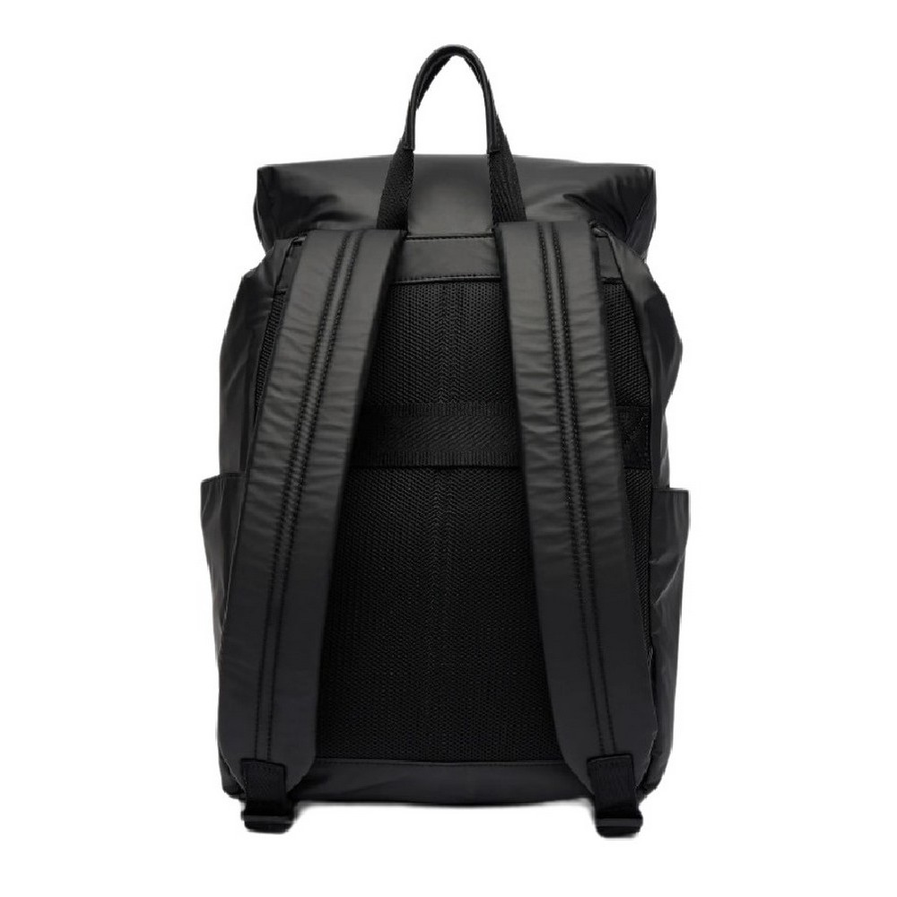 CALVIN KLEIN RUBBERIZED FLAP BACKPACK ΤΣΑΝΤΑ ΑΝΔΡΙΚΗ BLACK
