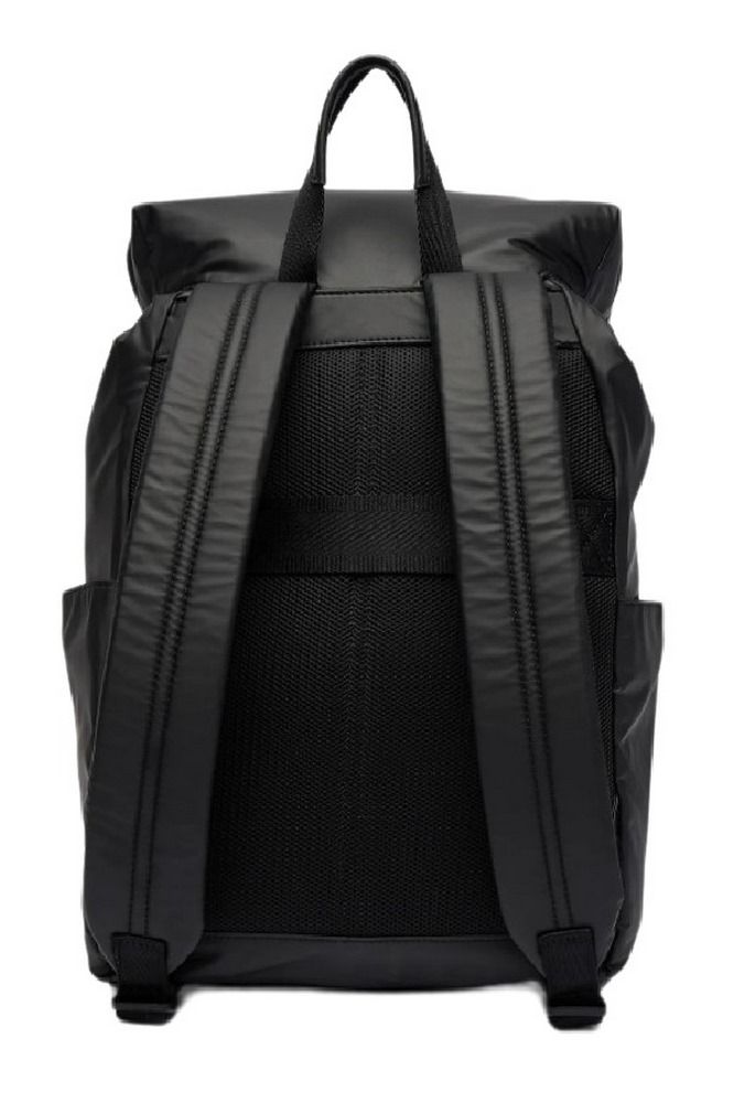 CALVIN KLEIN RUBBERIZED FLAP BACKPACK ΤΣΑΝΤΑ ΑΝΔΡΙΚΗ BLACK