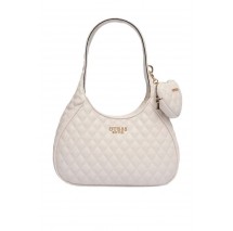 GUESS ATABEY HOBO ΤΣΑΝΤΑ ΓΥΝΑΙΚΕΙΑ OFF WHITE