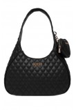 GUESS ATABEY HOBO ΤΣΑΝΤΑ ΓΥΝΑΙΚΕΙΑ BLACK