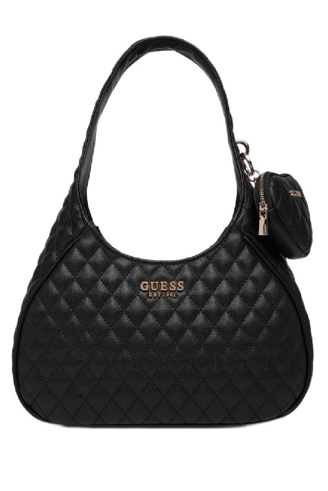 GUESS ATABEY HOBO ΤΣΑΝΤΑ ΓΥΝΑΙΚΕΙΑ BLACK