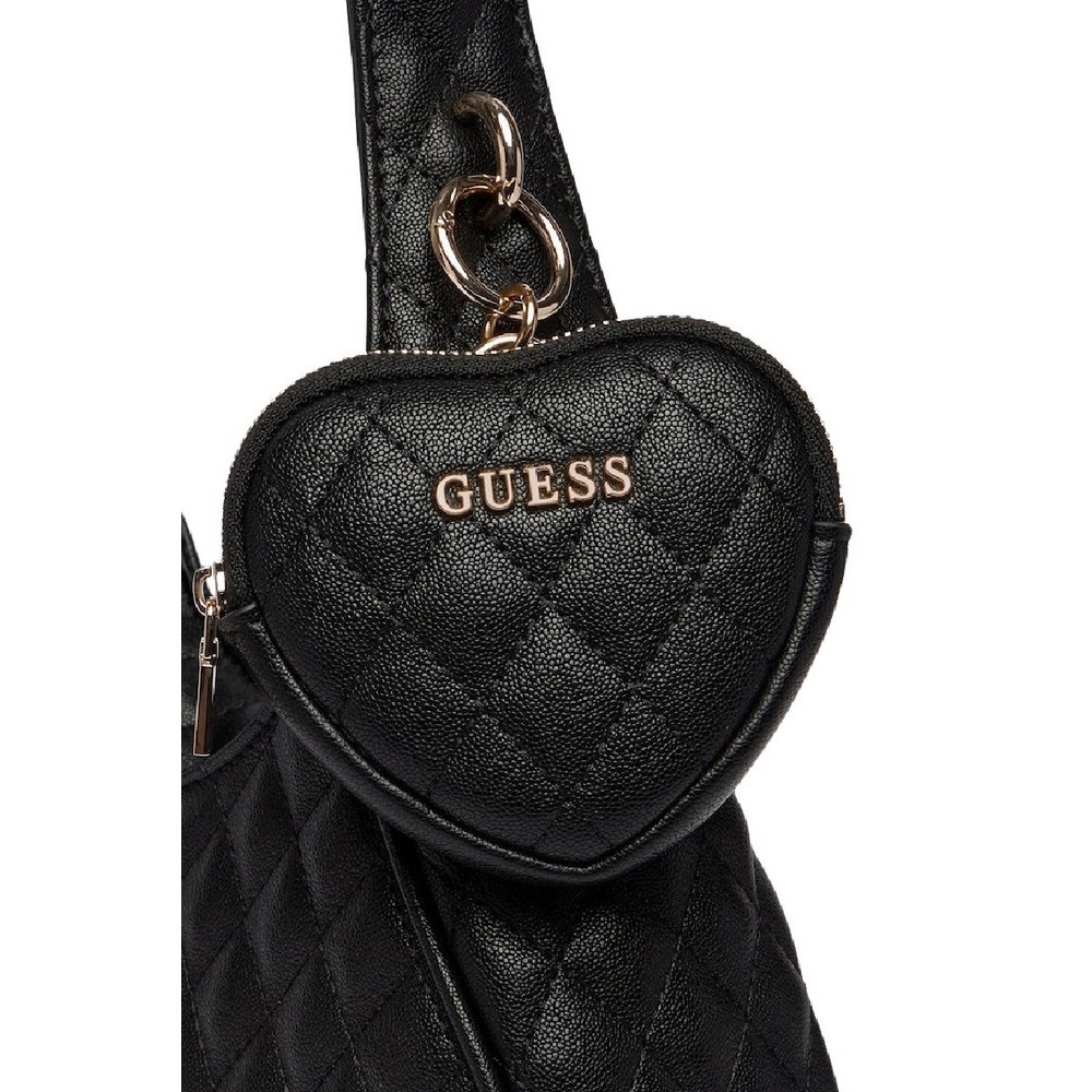 GUESS ATABEY HOBO ΤΣΑΝΤΑ ΓΥΝΑΙΚΕΙΑ BLACK