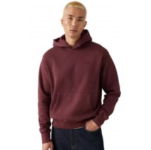 LEVIS® THE AUTHENTIC HOODIE ΦΟΥΤΕΡ ΜΠΛΟΥΖΑ ΑΝΔΡΙΚΗ BORDEUAX
