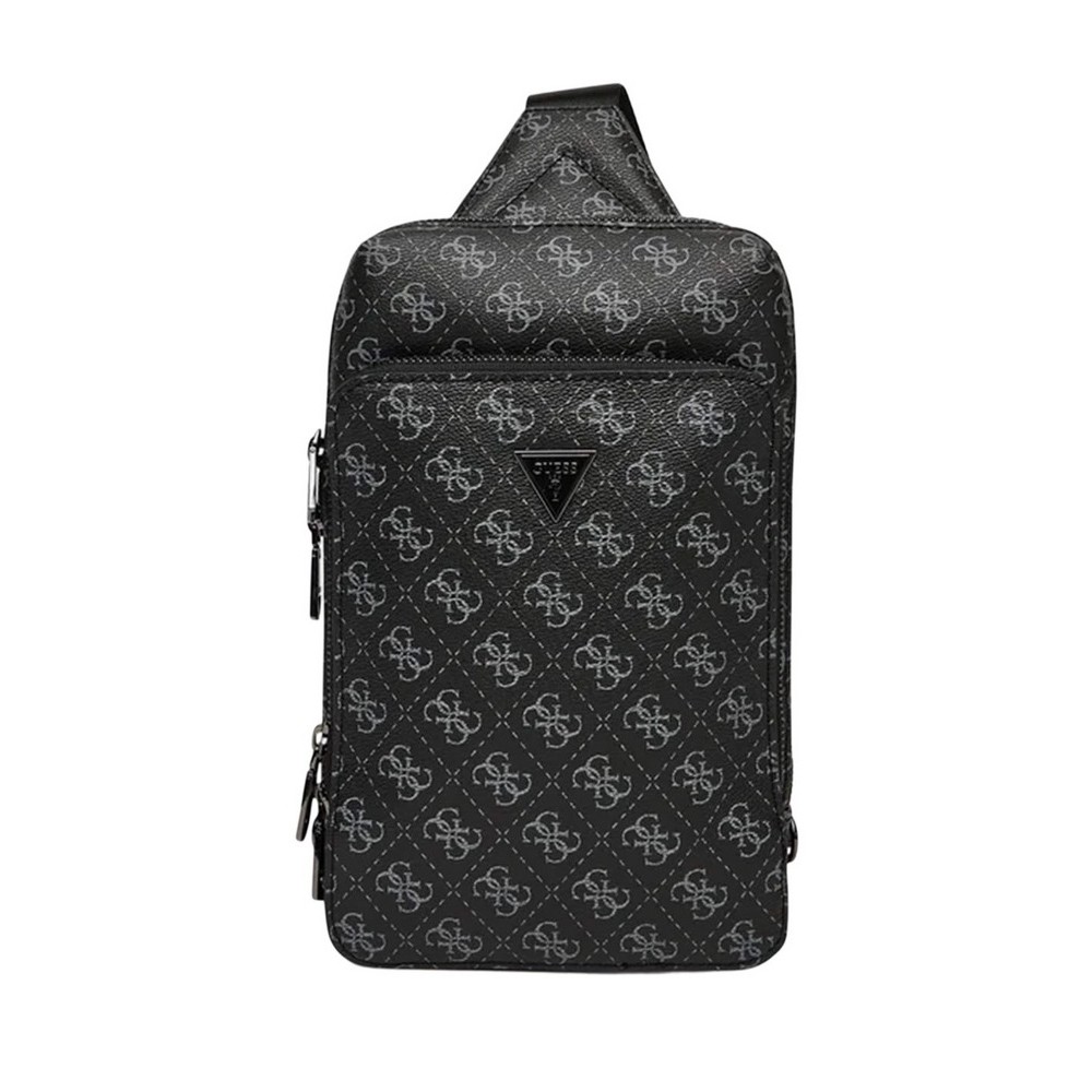 GUESS MILANO CROSSOVER HMMILOP5226 ΤΣΑΝΤΑ ΑΝΔΡΙΚΗ BLACK/GREY