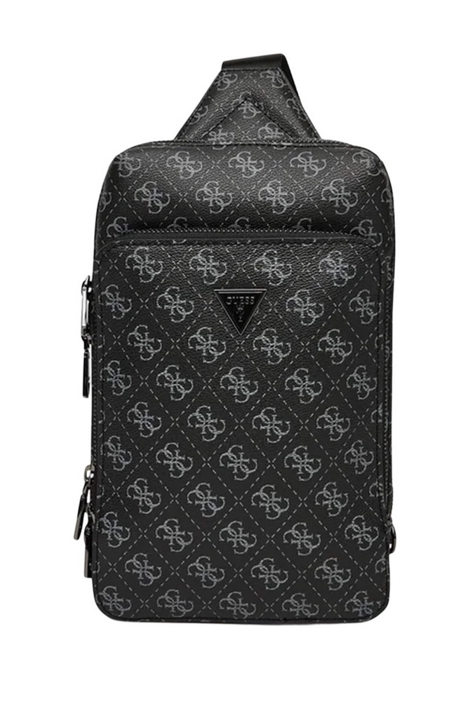 GUESS MILANO CROSSOVER HMMILOP5226 ΤΣΑΝΤΑ ΑΝΔΡΙΚΗ BLACK/GREY