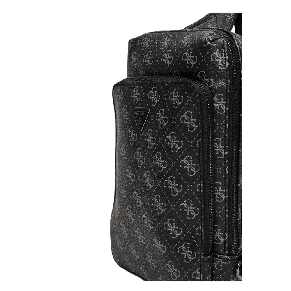 GUESS MILANO CROSSOVER HMMILOP5226 ΤΣΑΝΤΑ ΑΝΔΡΙΚΗ BLACK/GREY