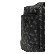 GUESS MILANO CROSSOVER HMMILOP5226 ΤΣΑΝΤΑ ΑΝΔΡΙΚΗ BLACK/GREY