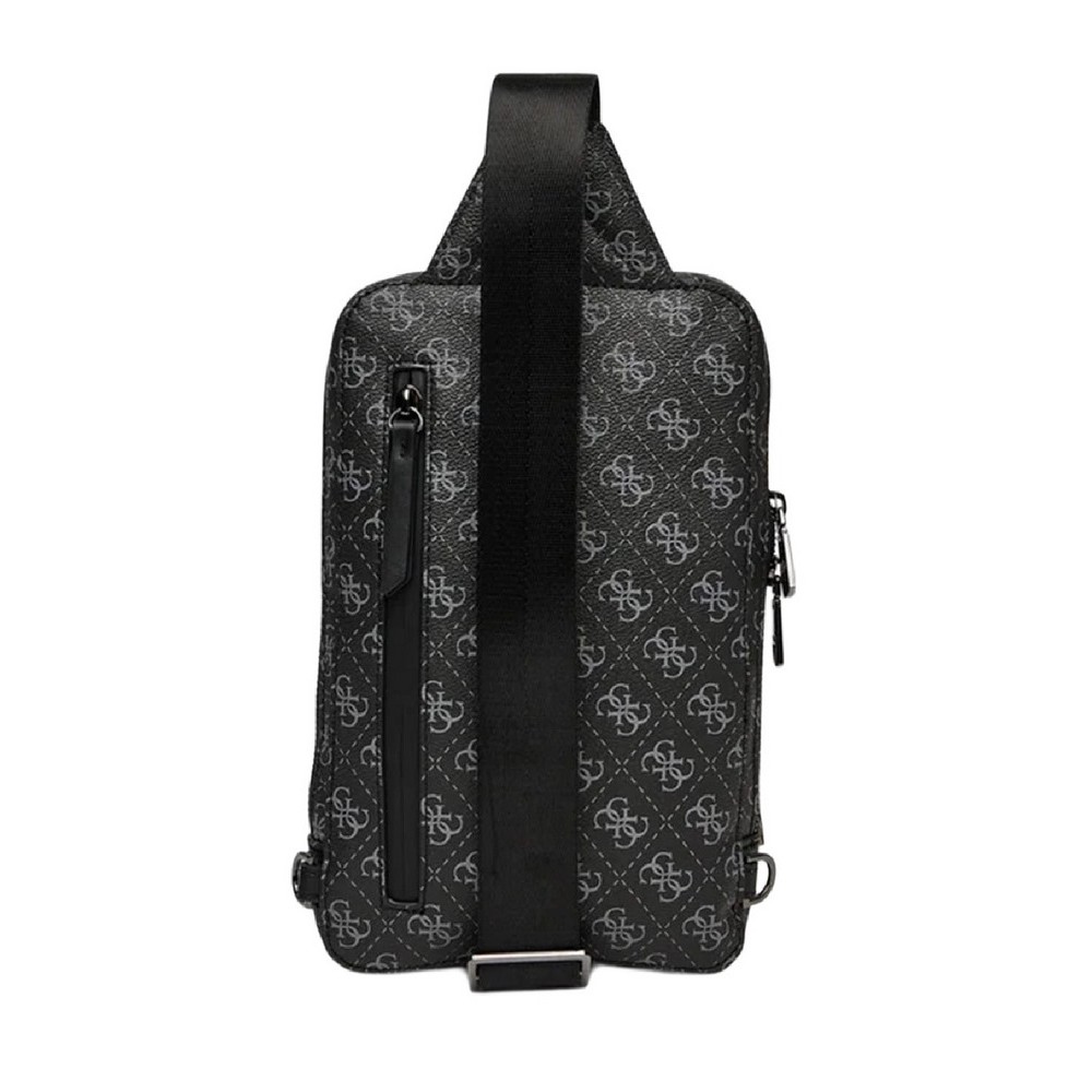 GUESS MILANO CROSSOVER HMMILOP5226 ΤΣΑΝΤΑ ΑΝΔΡΙΚΗ BLACK/GREY