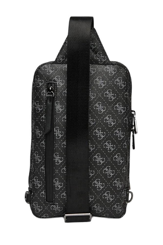 GUESS MILANO CROSSOVER HMMILOP5226 ΤΣΑΝΤΑ ΑΝΔΡΙΚΗ BLACK/GREY