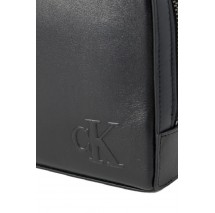 CALVIN KLEIN BOLD CK POUCH WITH HANDLE ΤΣΑΝΤΑ ΑΝΔΡΙΚΗ BLACK