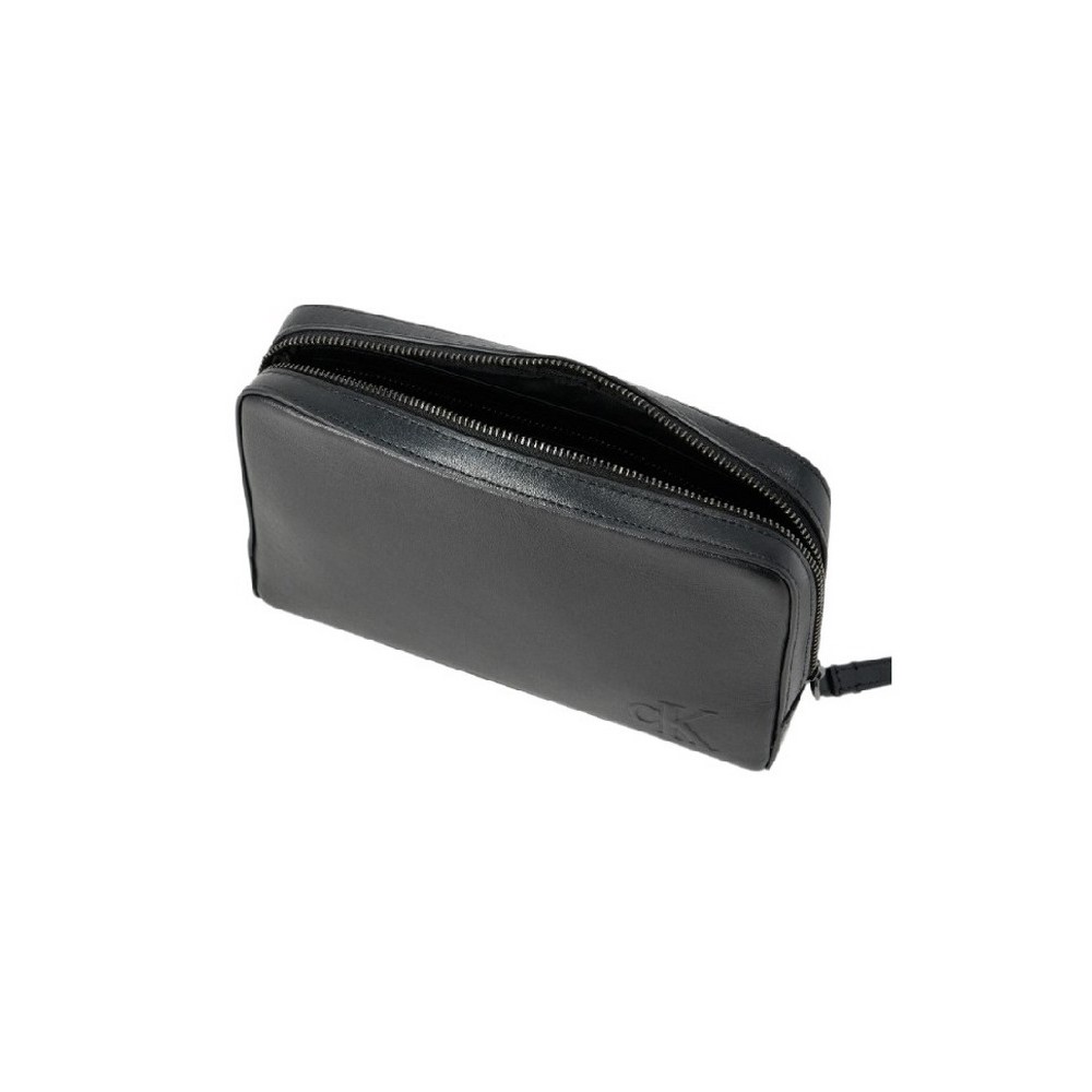CALVIN KLEIN BOLD CK POUCH WITH HANDLE ΤΣΑΝΤΑ ΑΝΔΡΙΚΗ BLACK