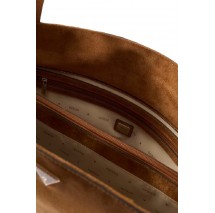 GUESS DEVON SHOULDER SATCHEL ΤΣΑΝΤΑ ΓΥΝΑΙΚΕΙΑ COGNAC