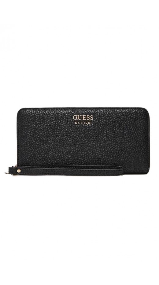 GUESS BRENTON SLG LRG ZIP AROUND ΠΟΡΤΟΦΟΛΙ ΓΥΝΑΙΚΕΙΟ BLACK