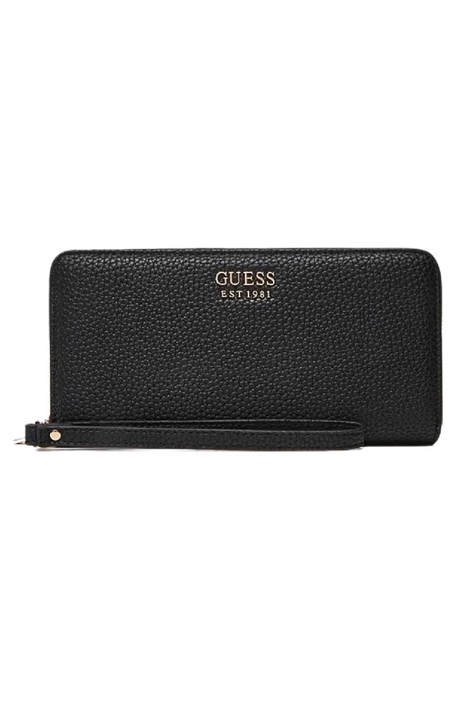 GUESS BRENTON SLG LRG ZIP AROUND ΠΟΡΤΟΦΟΛΙ ΓΥΝΑΙΚΕΙΟ BLACK