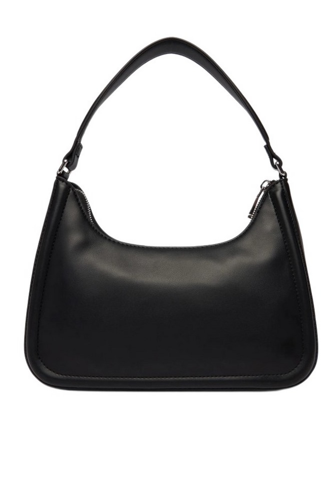 CALVIN KLEIN RAISED SMALL SHOULDER BAG ΤΣΑΝΤΑ ΓΥΝΑΙΚΕΙΑ BLACK/WHITE