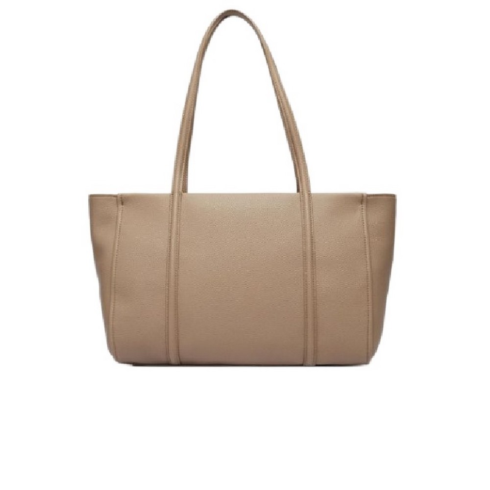 CALVIN KLEIN EMBLEM HW PEBBLE TOTE ΤΣΑΝΤΑ ΓΥΝΑΙΚΕΙΑ TAUPE