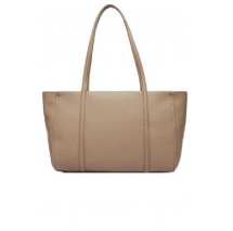 CALVIN KLEIN EMBLEM HW PEBBLE TOTE ΤΣΑΝΤΑ ΓΥΝΑΙΚΕΙΑ TAUPE