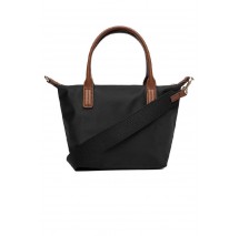 TOMMY HILFIGER POPETTE MINI TOTE ΤΣΑΝΤΑ ΓΥΝΑΙΚΕΙΑ BLACK