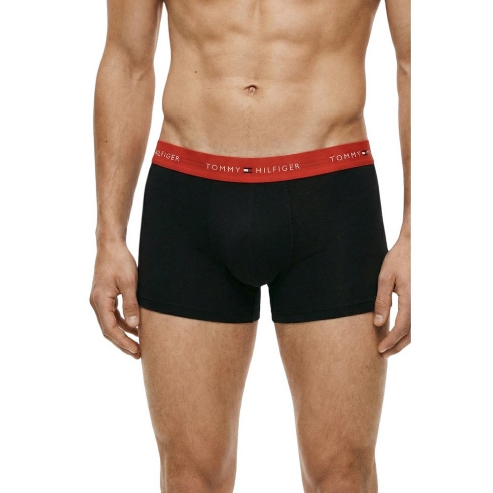 TOMMY HILFIGER 3P TRUNK WB ΕΣΩΡΟΥΧΟ ΑΝΔΡΙΚΟ BLACK/RED