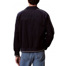 CALVIN KLEIN JEANS LS NYLON SNAP BOMBER JACKET ΜΠΟΥΦΑΝ ΑΝΔΡΙΚΟ NAVY