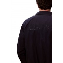 CALVIN KLEIN JEANS LS NYLON SNAP BOMBER JACKET ΜΠΟΥΦΑΝ ΑΝΔΡΙΚΟ NAVY