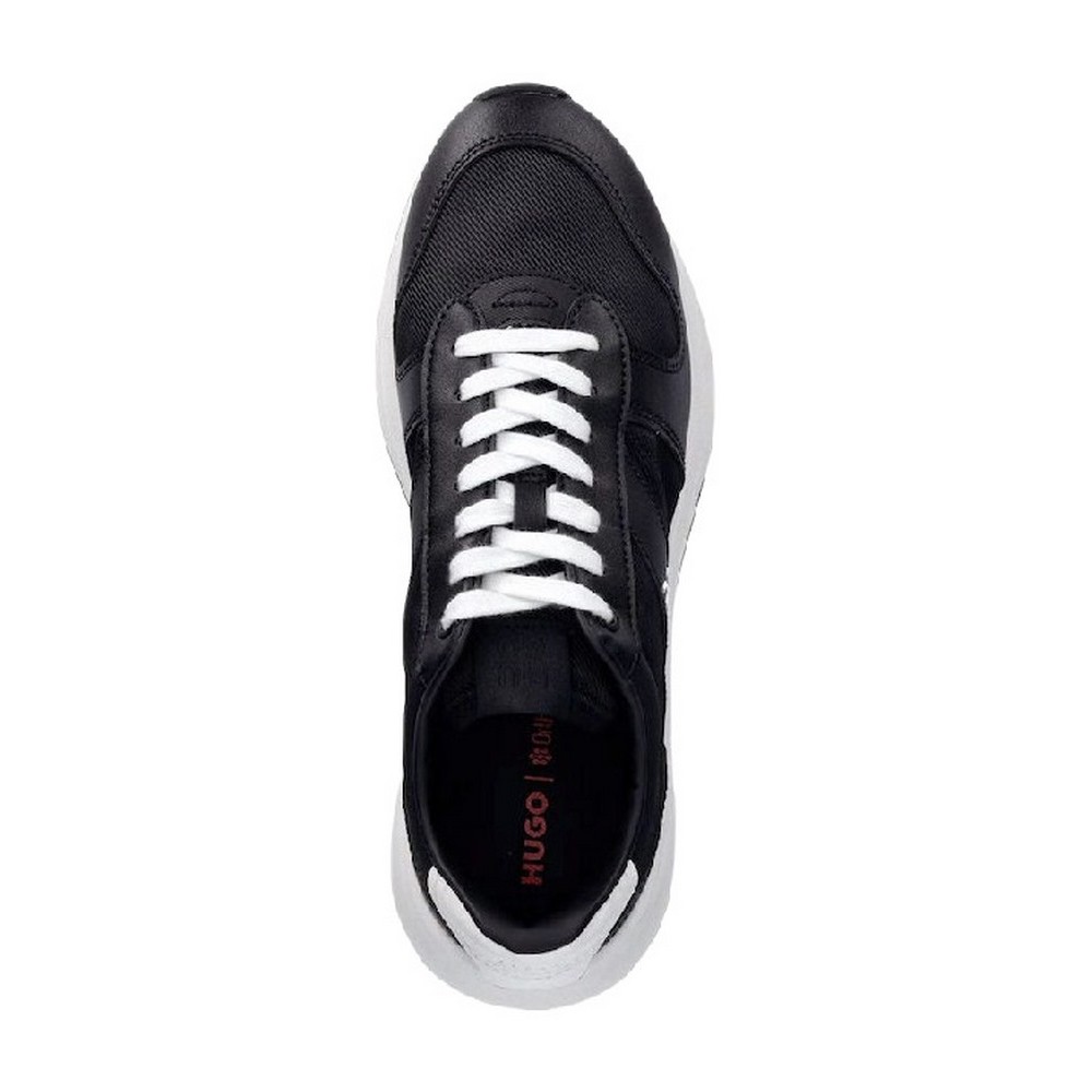 HUGO BOSS G03 NYPU LACE UP SNEAKERS ΠΑΠΟΥΤΣΙ ΑΝΔΡΙΚΟ BLACK