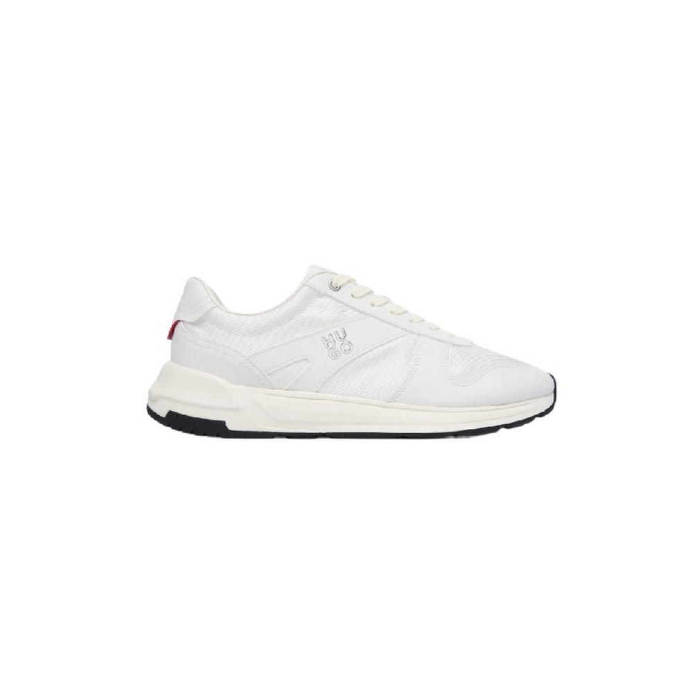HUGO BOSS G03 NYPU LACE UP SNEAKERS ΠΑΠΟΥΤΣΙ ΑΝΔΡΙΚΟ BRIGHT WHITE