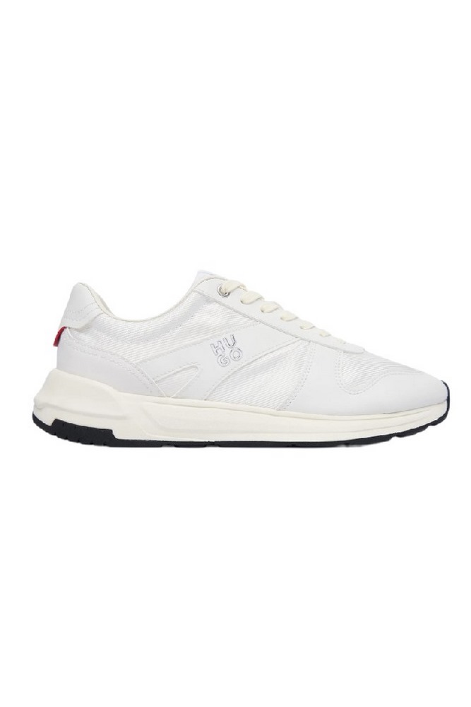 HUGO BOSS G03 NYPU LACE UP SNEAKERS ΠΑΠΟΥΤΣΙ ΑΝΔΡΙΚΟ BRIGHT WHITE