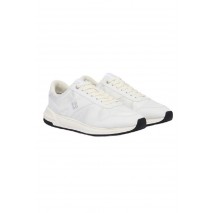 HUGO BOSS G03 NYPU LACE UP SNEAKERS ΠΑΠΟΥΤΣΙ ΑΝΔΡΙΚΟ BRIGHT WHITE