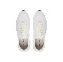 HUGO BOSS G03 NYPU LACE UP SNEAKERS ΠΑΠΟΥΤΣΙ ΑΝΔΡΙΚΟ BRIGHT WHITE