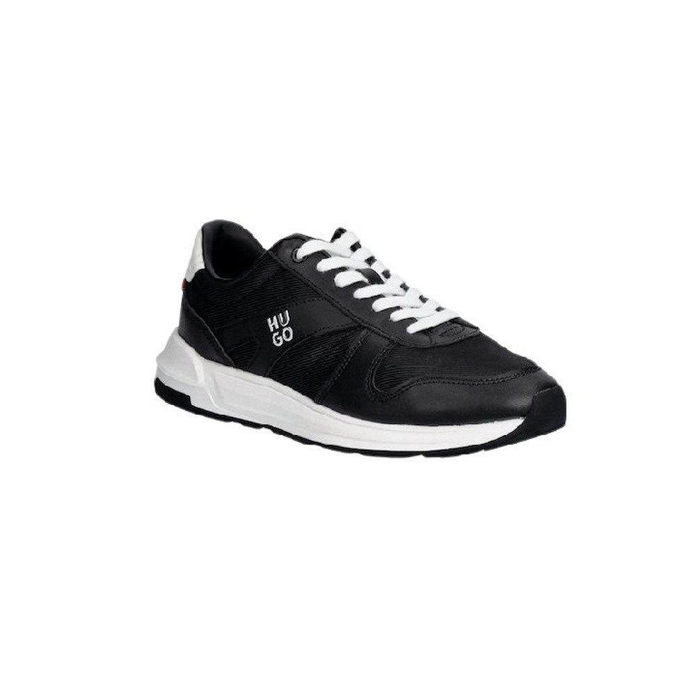 HUGO BOSS G03 NYPU LACE UP SNEAKERS ΠΑΠΟΥΤΣΙ ΑΝΔΡΙΚΟ BLACK