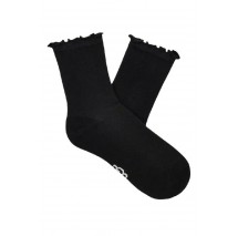 UGG KARSYN LETTUCE EDGE SOCK ΚΑΛΤΣΑ ΓΥΝΑΙΚΕΙΑ BLACK