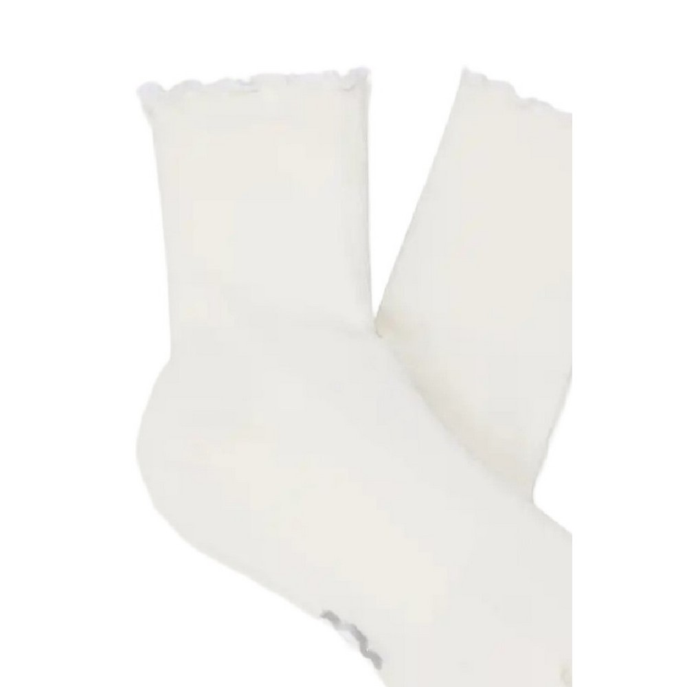 UGG KARSYN LETTUCE EDGE SOCK ΚΑΛΤΣΑ ΓΥΝΑΙΚΕΙΑ WHITE