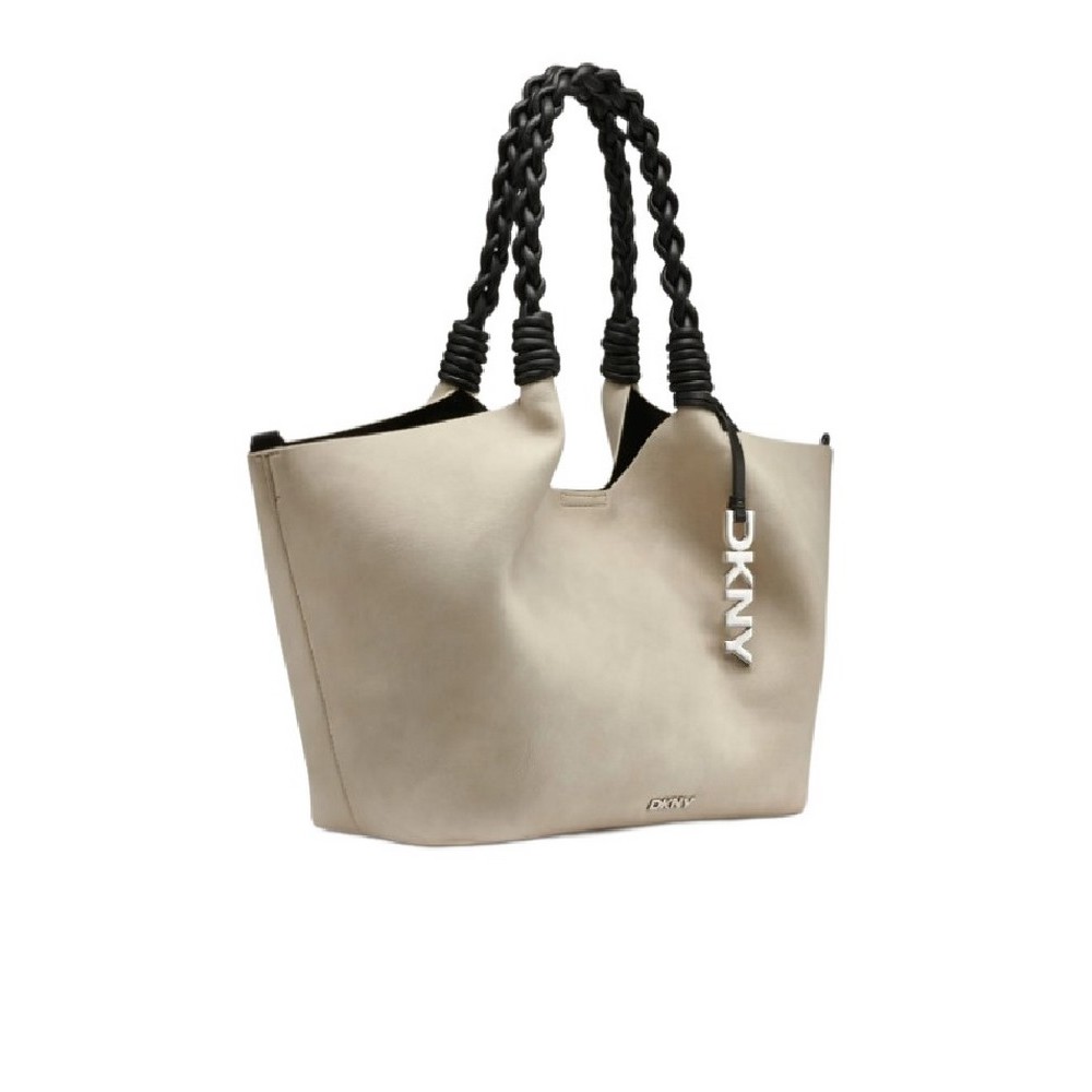DKNY PAULA TOTE HANDBAG R53AME48 ΤΣΑΝΤΑ ΓΥΝΑΙΚΕΙΑ ECRU