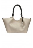 DKNY PAULA TOTE HANDBAG R53AME48 ΤΣΑΝΤΑ ΓΥΝΑΙΚΕΙΑ ECRU