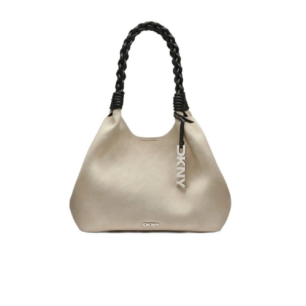DKNY PAULA TOTE HANDBAG R53AME48 ΤΣΑΝΤΑ ΓΥΝΑΙΚΕΙΑ ECRU