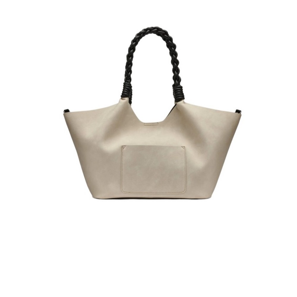 DKNY PAULA TOTE HANDBAG R53AME48 ΤΣΑΝΤΑ ΓΥΝΑΙΚΕΙΑ ECRU